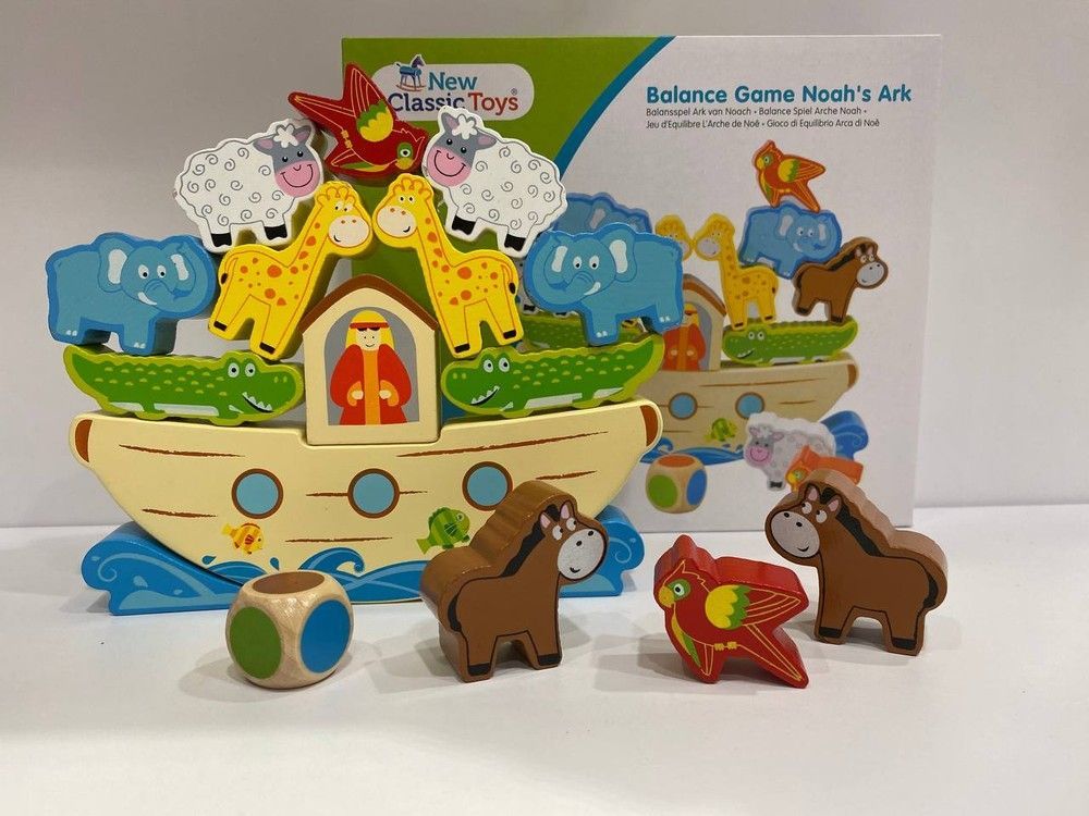 Игрушка-балансир Ноев ковчег New Classic Toys 8718446105488 фото