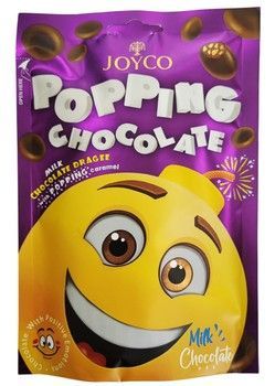 Молочно-шоколадное драже со взрывчатой ​​карамелью, 80г, Joyco (90428) 4850001390428 фото