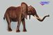 Hansa® | Анімована м'яка іграшка Слон,що стоїть, H. 124см, HANSA (0029) - фотографії