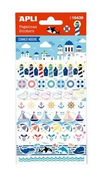 Наклейки Лето на море, Apli Kids, арт. 16439 8410782164395 фото