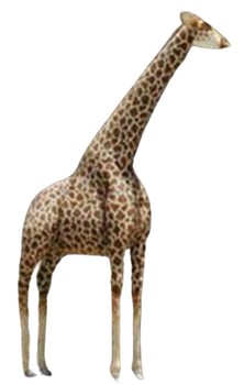 Hansa® | Анимированная мягкая игрушка Жираф, H. 370см, HANSA (0035)