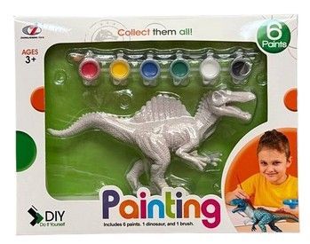 Набор для творчества Раскрась динозавра набор 2 Dino Toys (56788) 2986096056788 фото