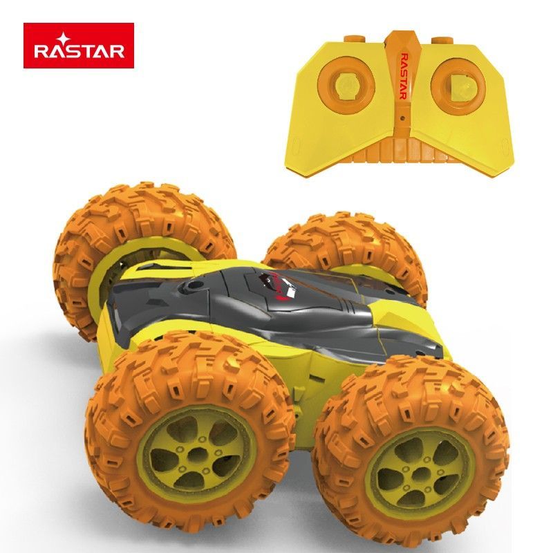 Автомобиль трюковой на радиоуправлении Stunt Car, Rastar, 2 типа колес, арт. 19030R 6930751316560 фото