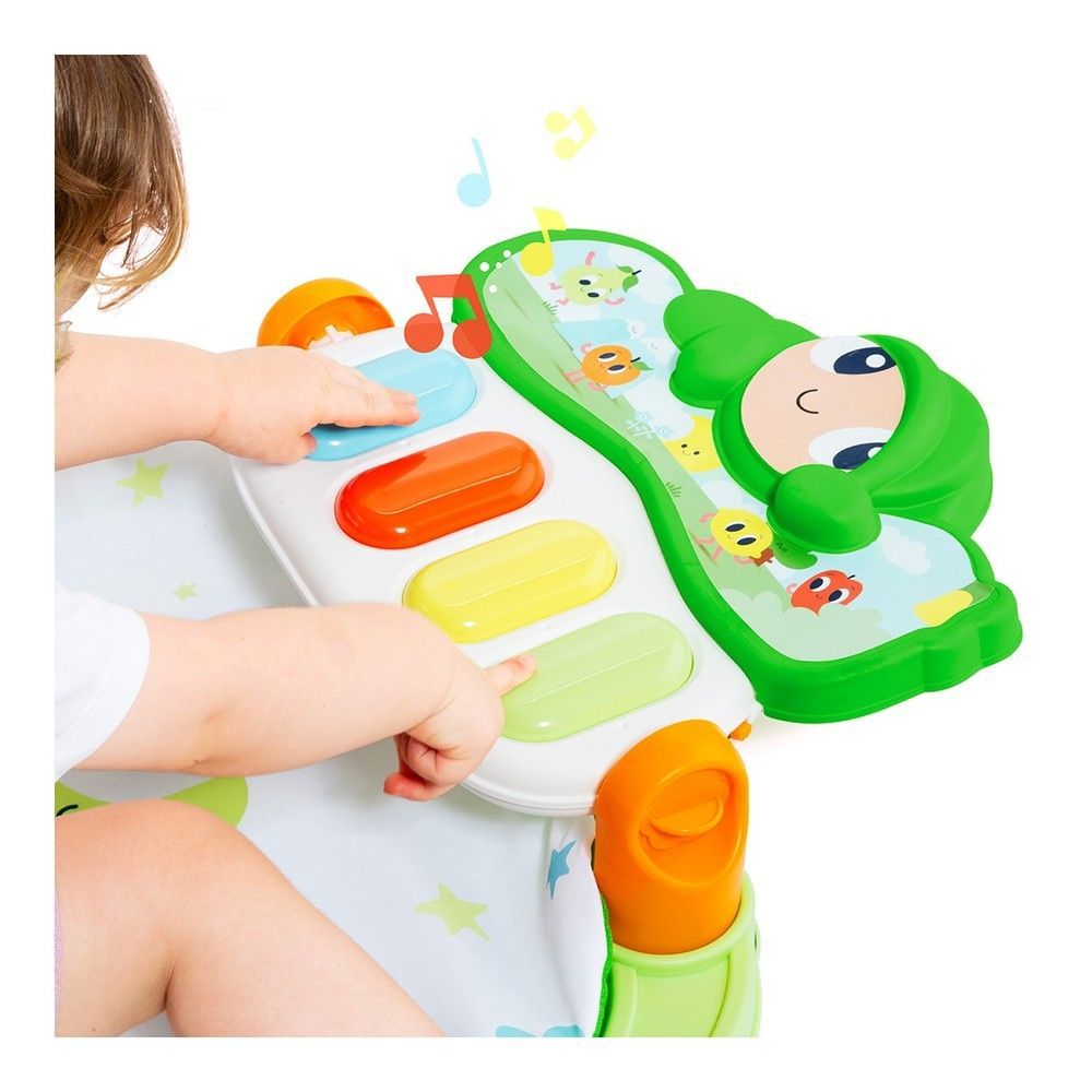Детский интерактивный ковер Gusy Luz Activity Piano 4в1 с музыкальным пианино и дугой, Molto (26515) 8410963265156 фото