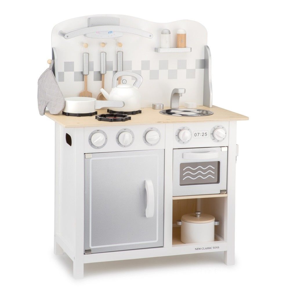 Іграшкова кухня Bon Appetit DeLuxe SILVER New Classic Toys 8718446110611 фото