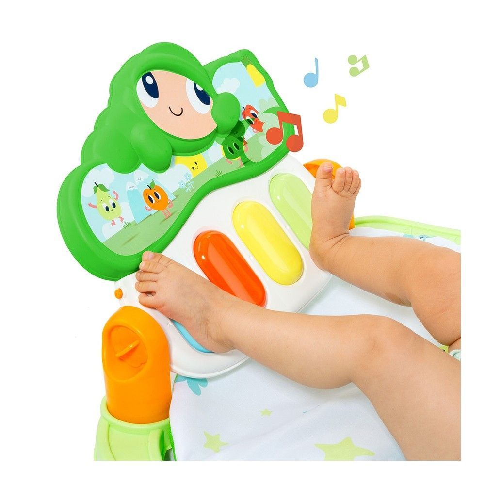 Детский интерактивный ковер Gusy Luz Activity Piano 4в1 с музыкальным пианино и дугой, Molto (26515) 8410963265156 фото