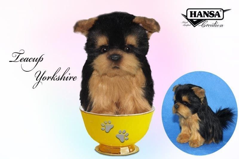 Hansa&reg; | М'яка іграшка Йоркшир-тер'єр, H. 16см, HANSA (8417)