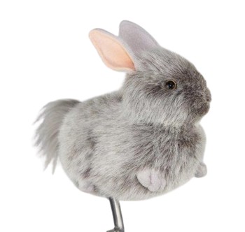 Hansa® | Мягкая игрушка Клюшка для гольфа Серый кролик, HANSA (8483)