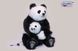 Hansa® | Анімована м'яка іграшка Панда з малюком, H. 82см, HANSA (0069) - фотографії