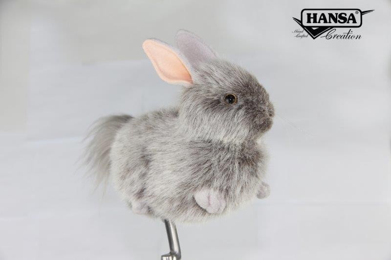 Hansa® | М'яка іграшка Ключка для гольфу Сірий кролик, HANSA (8483)