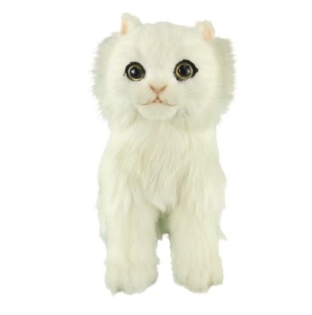 Hansa® | М'яка іграшка Кіт білий, L. 19см, HANSA (8558)