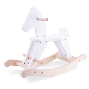Лошадка-качалка, белый, New Classic Toys (1146) 8718446111465 фото