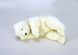 Hansa® | М'яка іграшка Ведмідь кремовий, що спить, L. 60см, HANSA (5031) - фотографії