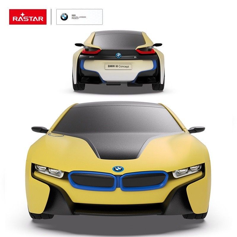Игрушечная автомодель на радиоуправлении BMW I8 1:24, Rastar (20239) 6930751320239 фото