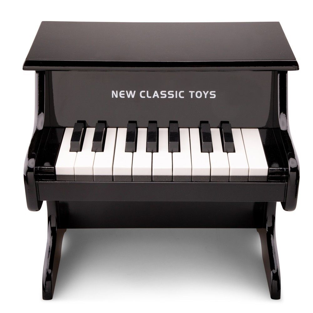 Детское пианино, New Classic Toys, чёрное, 18 клавиш, арт. 10157 8718446101572 фото