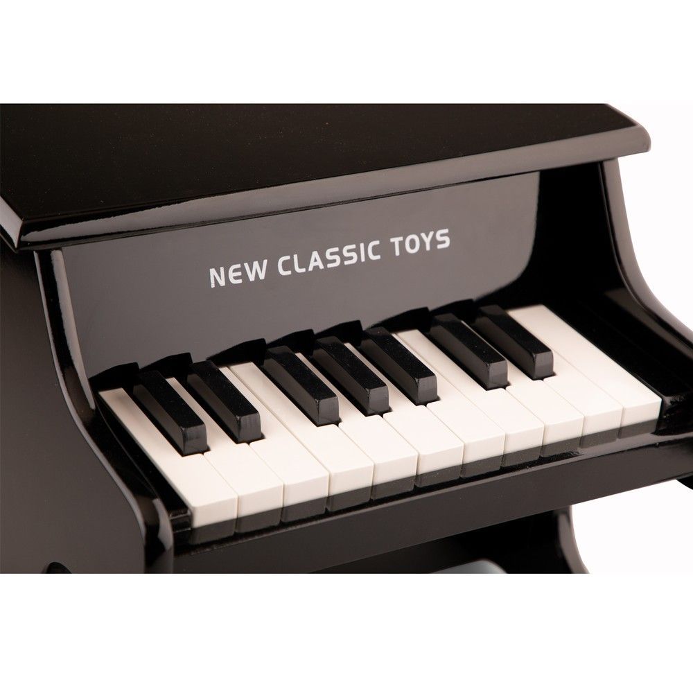 Детское пианино, New Classic Toys, чёрное, 18 клавиш, арт. 10157 8718446101572 фото