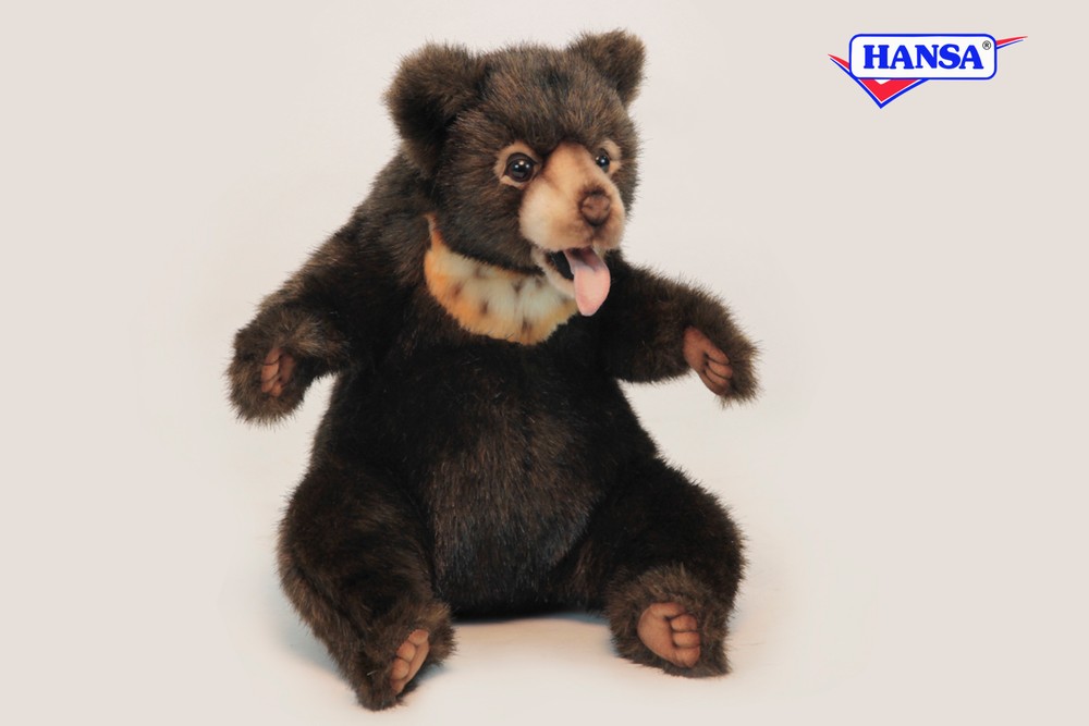 Hansa® | Мягкая игрушка Солнечный сидящий медведь H. 28см, HANSA (5232)