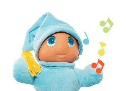 Мягкая интерактивная игрушка-ночник Gusyluz Arcoiris, голубая, Molto (26530) 8410963265309 фото