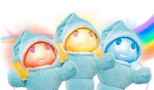 Мягкая интерактивная игрушка-ночник Gusyluz Arcoiris, голубая, Molto (26530) 8410963265309 фото