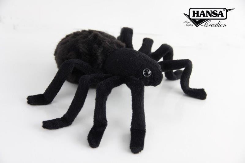 Hansa® | М'яка іграшка Павук чорний, L. 19см, HANSA (8489)