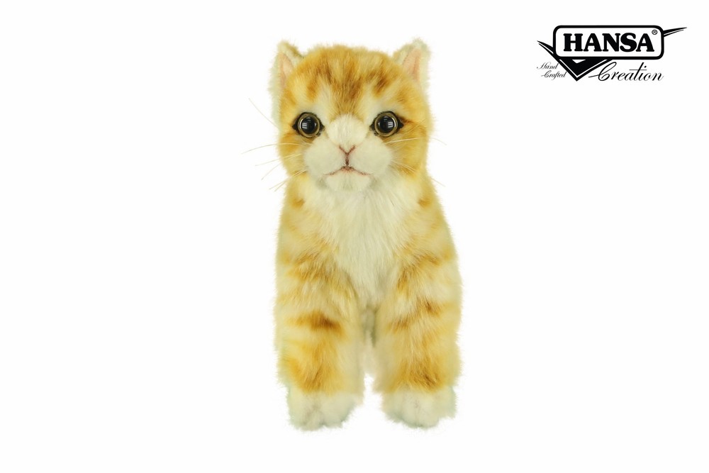 Hansa® | Мягкая игрушка Имбирный кот, L. 19см, HANSA (8561)