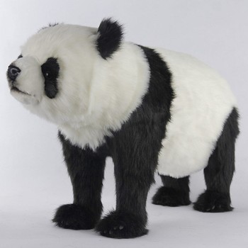 Hansa® | Панда, серия Animal Seat, 90 см, реалистичная мягкая игрушка Hansa (7547)