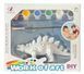 Набір для творчості Стегозавр Розфарбуй динозавра набір 5 Dino Toys (56863) 2986096056863 фото 1