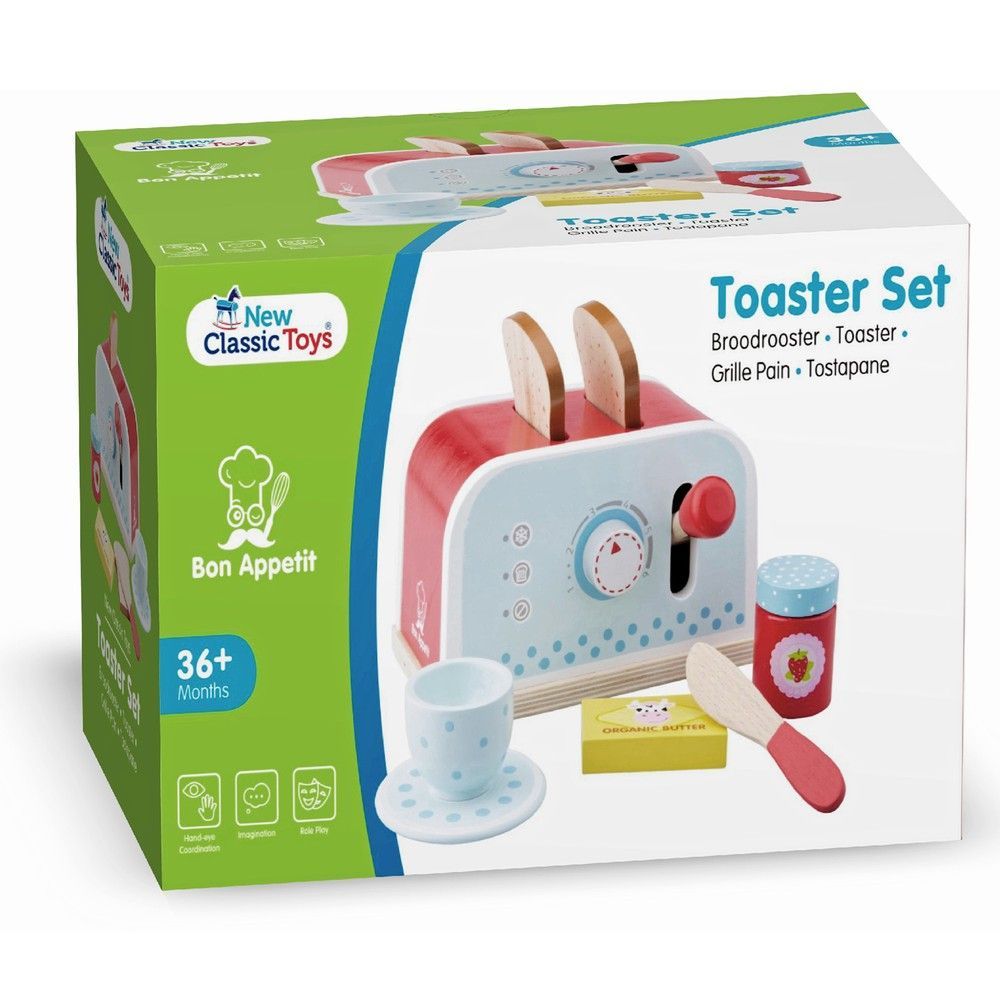 Ігровий набір "Тостер" New Classic Toys 8718446107017 фото
