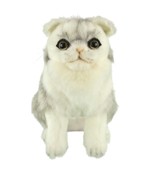 Hansa® | М'яка іграшка Шотландський сірий кіт, L. 23см, HANSA (8563)