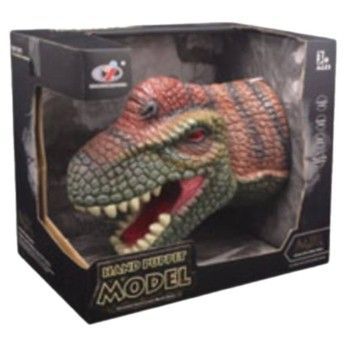Игрушка на руку Динозавр коричнево-зеленый Dino Toys (57068) 2986096057068 фото