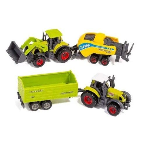 Игровой набор металлических машинок Tractor Squad, Molto (26822) 8410963268225 фото