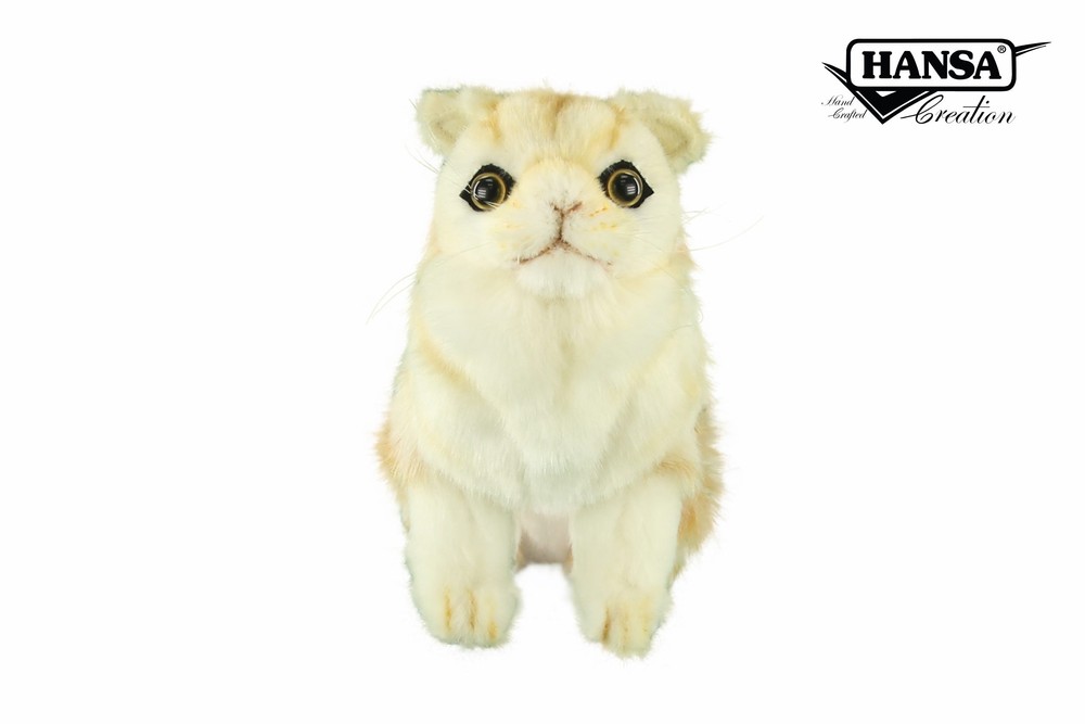 Hansa® | М'яка іграшка Шотландський імбирний кіт, L. 23см, HANSA (8565)