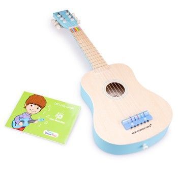 Дитяча гітара де Люкс, New Classic Toys, блакитна, арт. 10301 8718446103019 фото