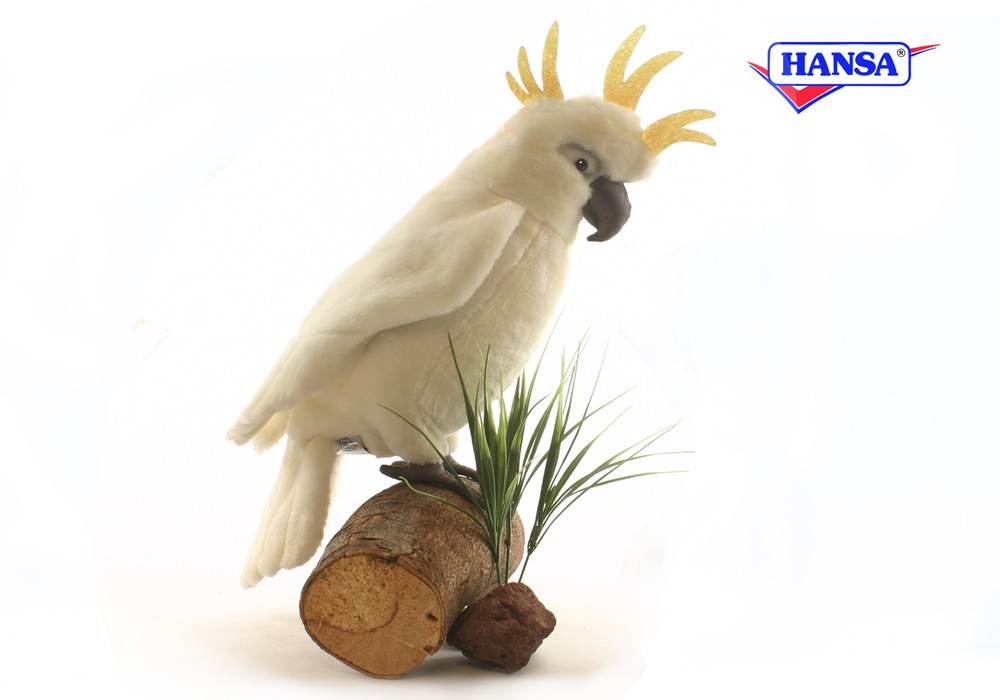 Hansa® | Мягкая игрушка Белый какаду, H. 32см, HANSA (2654)