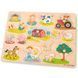Пазл Ферма, New Classic Toys, деревянный, 16 частей, арт. 10440 8718446104405 фото 1
