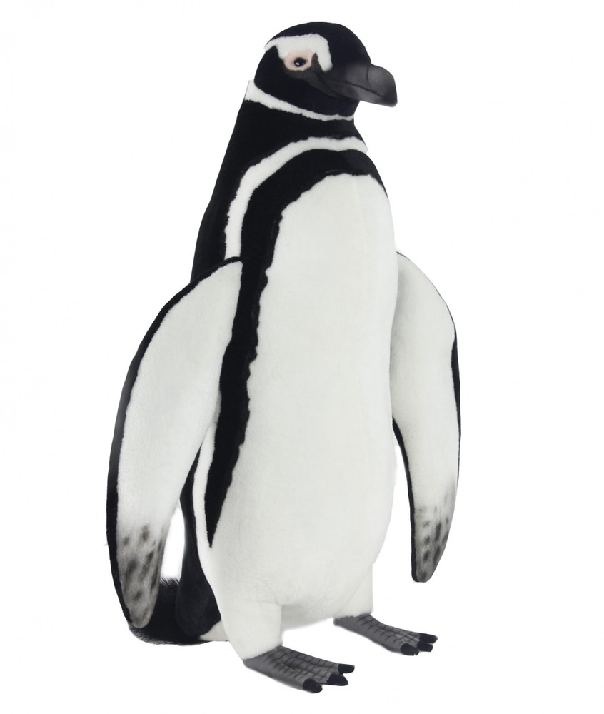 Hansa® | Пінгвін магеланський, 66 см, реалістична м'яка іграшка Hansa Toys (7108)