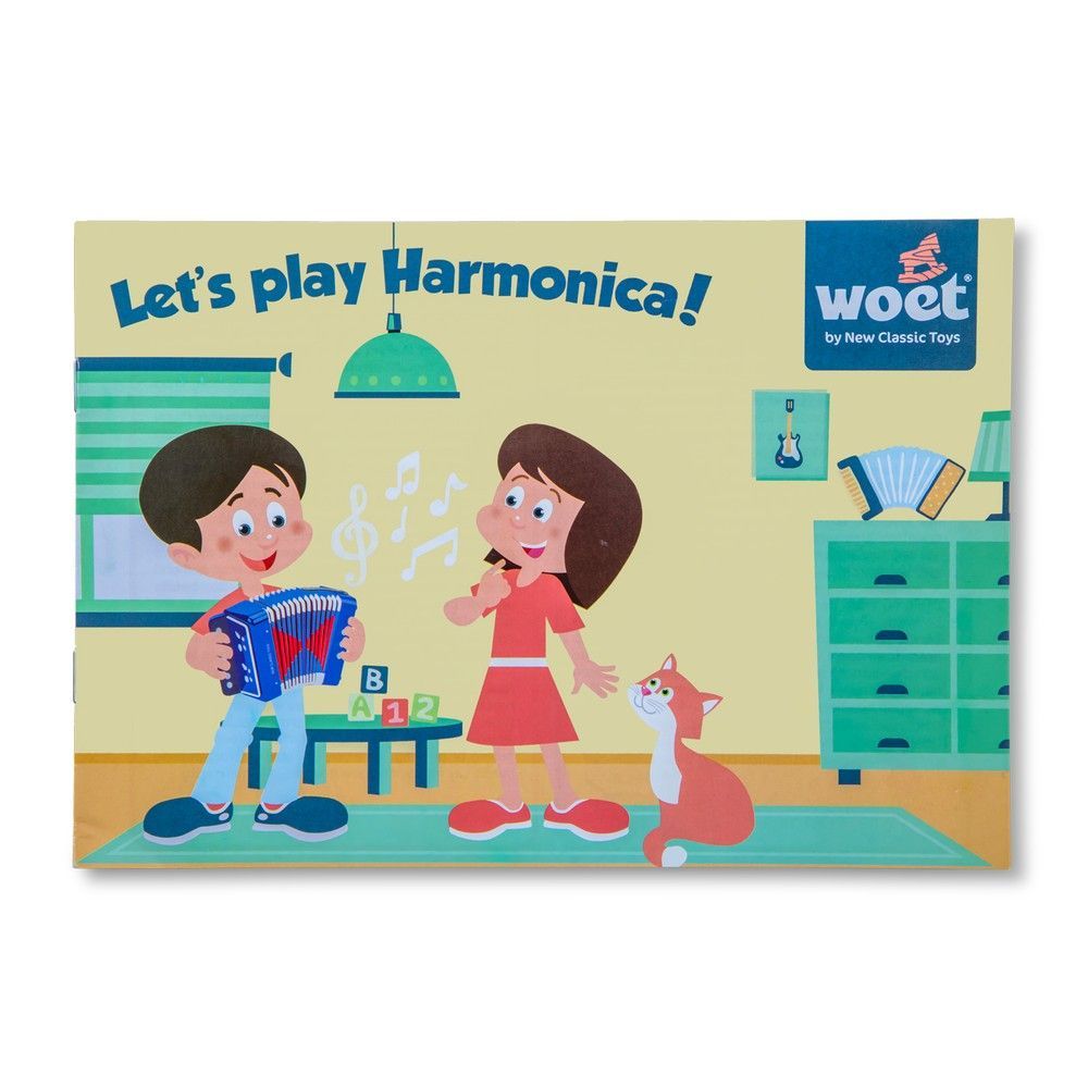 Детский игрушечный Аккордеон New Classic Toys (синий) 8718446100568 фото