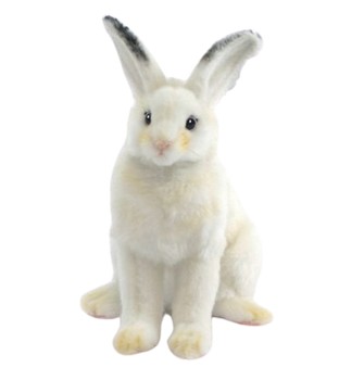 Hansa® | М'яка іграшка Білий кролик, H. 15 см, HANSA (5842)