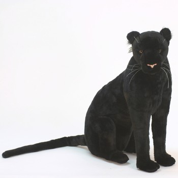 Hansa® | Мягкая игрушка Черная пантера, которая сидит, 62 см, HANSA (5638)