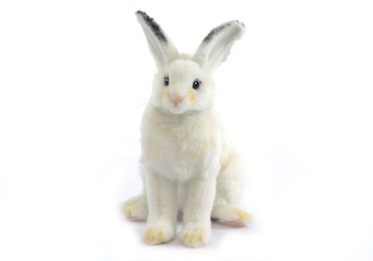 Hansa® | Мягкая игрушка Белый кролик, H. 15 см, HANSA (5842)