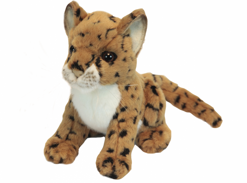 Hansa® | Малюк леопарда, 16 см, реалістична м'яка іграшка Hansa Toys (2455)