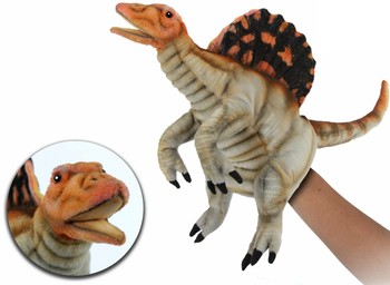 Hansa® | Спинозавр Hansa 42 см, реалистичная мягкая игрушка на руку (7751)