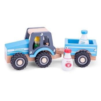 Іграшка "Трактор із причепом" New Classic Toys 8718446119423 фото