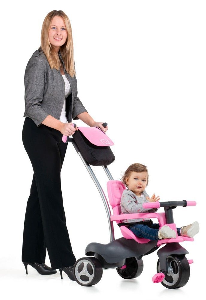 Велосипед триколісний TRIKE SOFT CONTROL, рожевий Molto (72010) 8410963172010 фото