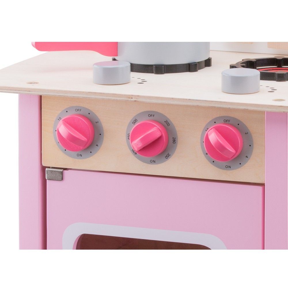 Игрушечная кухня Bon Appetit, цвет розовый New Classic Toys 8718446110543 фото