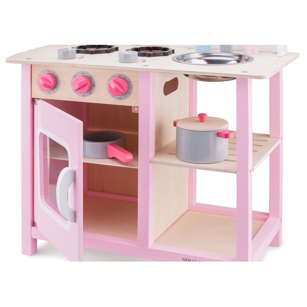 Игрушечная кухня Bon Appetit, цвет розовый New Classic Toys 8718446110543 фото