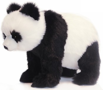 Hansa® | Медведь панда на четырех лапах, 40 см, реалистичная мягкая игрушка Hansa (4181)