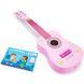 Детская Гитара New Classic Toys розовая с цветами (103484) 8718446103484 фото 2