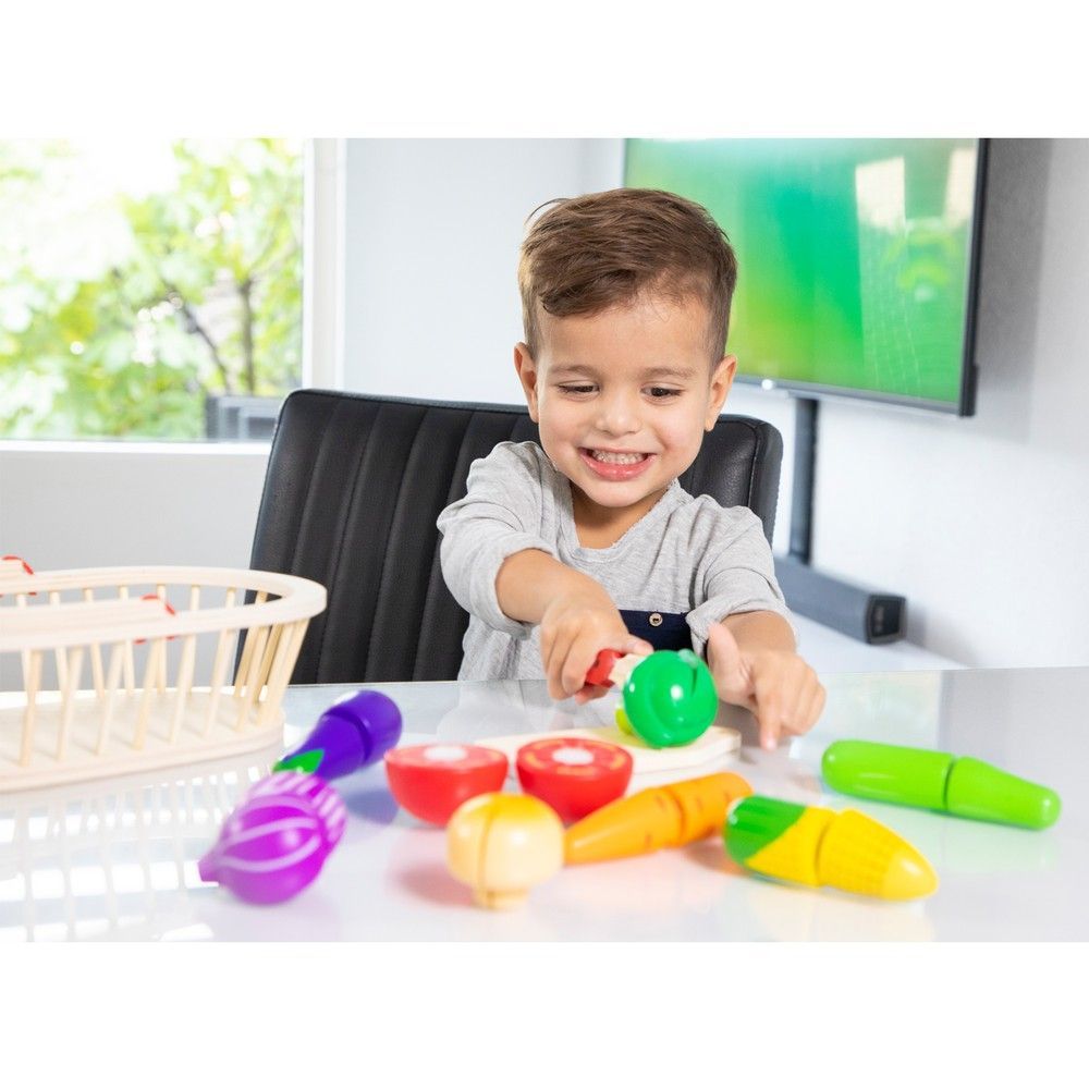 Игровой набор New Classic Toys "Корзина с овощами" 8718446105891 фото