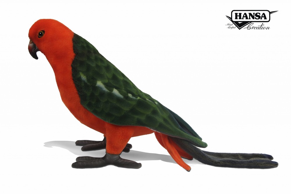 Hansa® | Мягкая игрушка Королевский попугай, L. 44см, HANSA (8161)